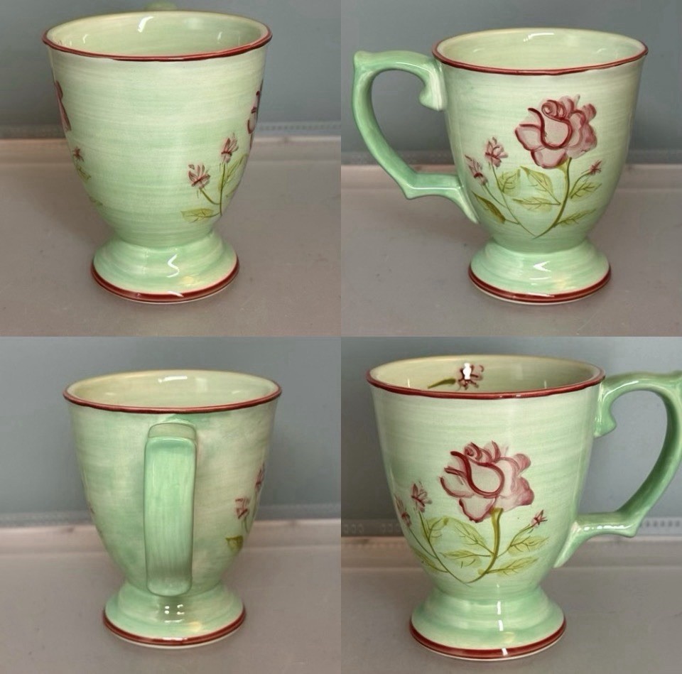 12pc Rose Garden by Canterbury Potteries Toby Pieri design 2 Place Settings Plus