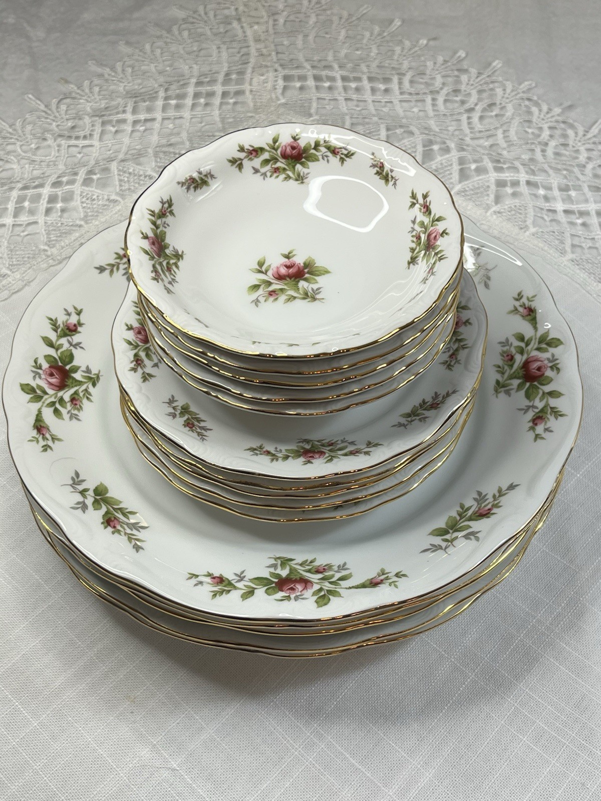 JOHANN HAVILAND Traditions • SET OF 15 • 5 Dinners• 5 Breads • 5 Berrys • EUC
