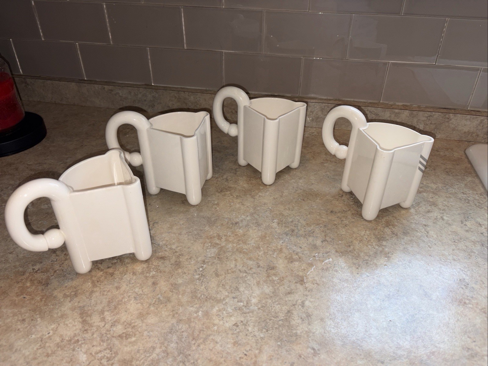 Rare Fujimori Carnival Mug Set of 4