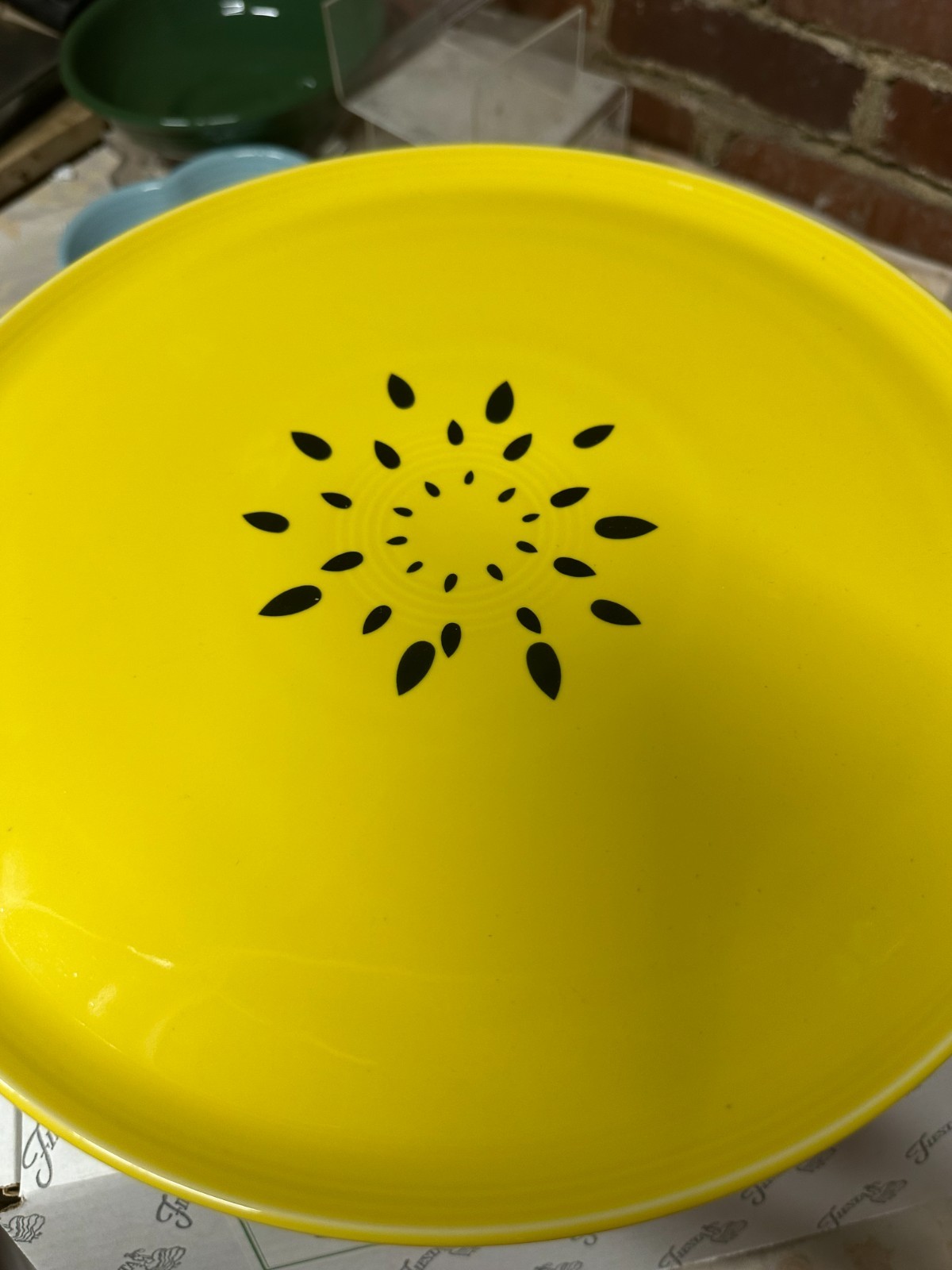 Fiesta SUNFLOWER CAKE STAND – FTCCO 2026 exclusive