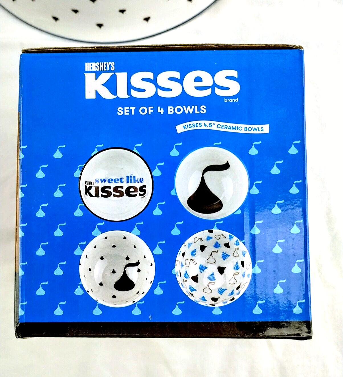 GODINGER Hershey’s Kisses Ceramic Bowls – Serving Dessert – Set of 5