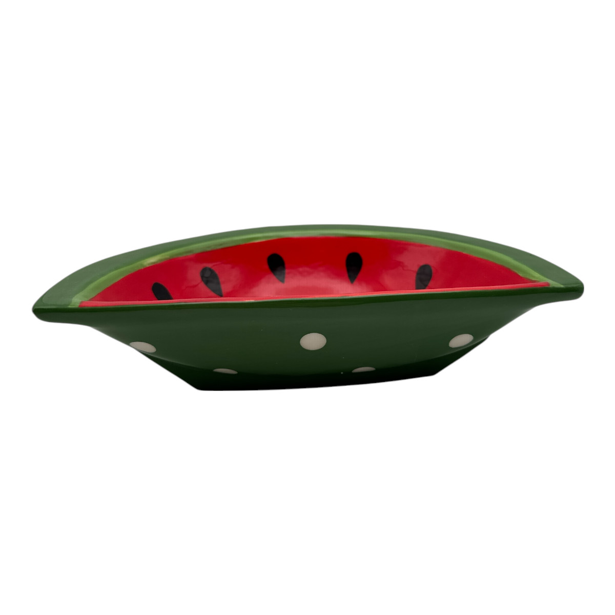 Watermelon Slice Hand Painted Bowl M S C Mainstreet Collection EUC