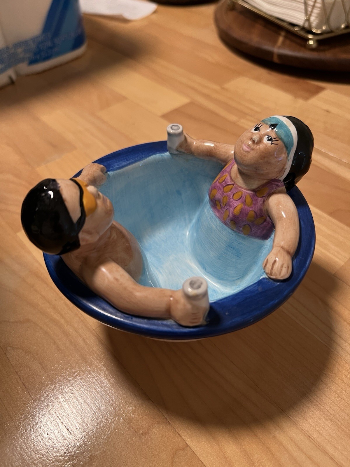 Lotus Pool Chip and Dip Bowls