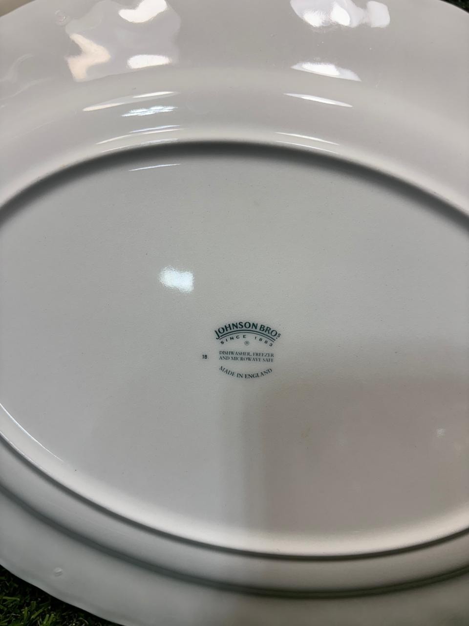 Mixed White Ironstone Dinnerware Lot 11 Pc Johnson Bros Platter Bowls Plates