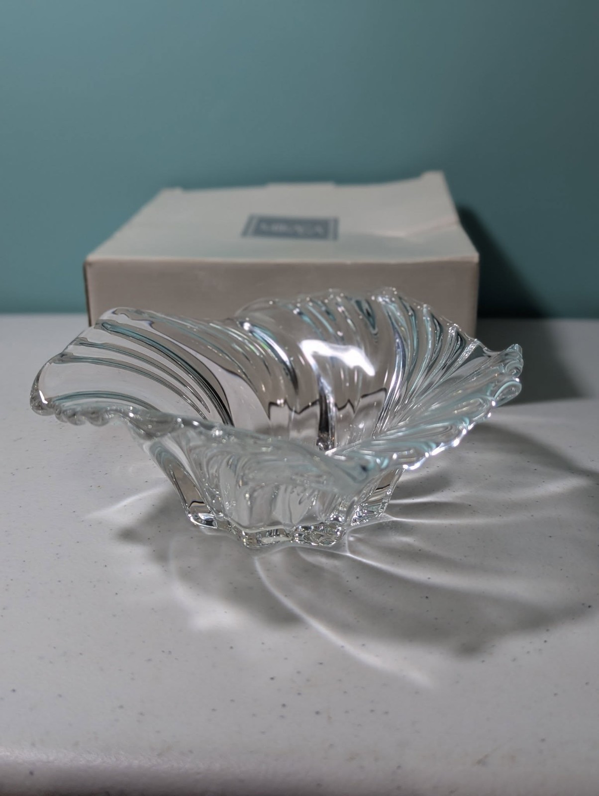 Crystal Belle Epoque Small Centerpiece Bowl 8 1/4″ SB000/719 Mikasa