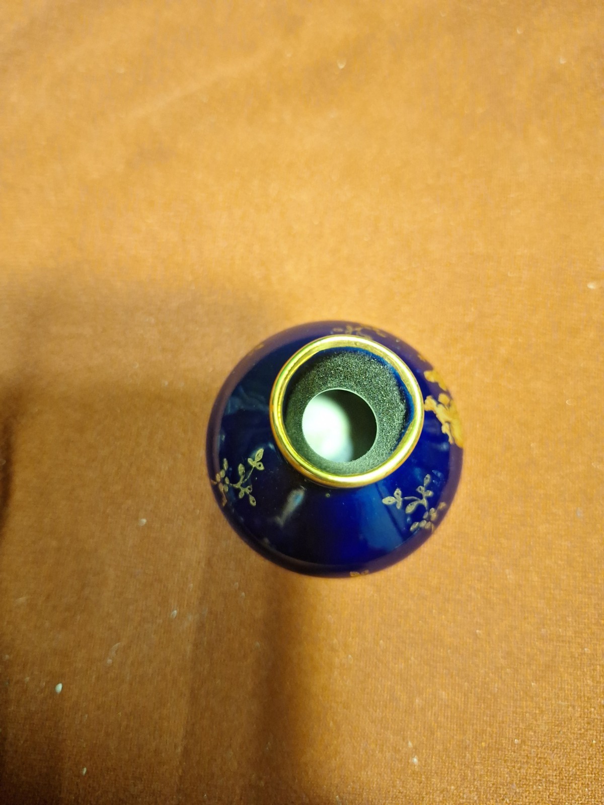 Limoges France, Cobalt Blue Pottery Lot Of 3