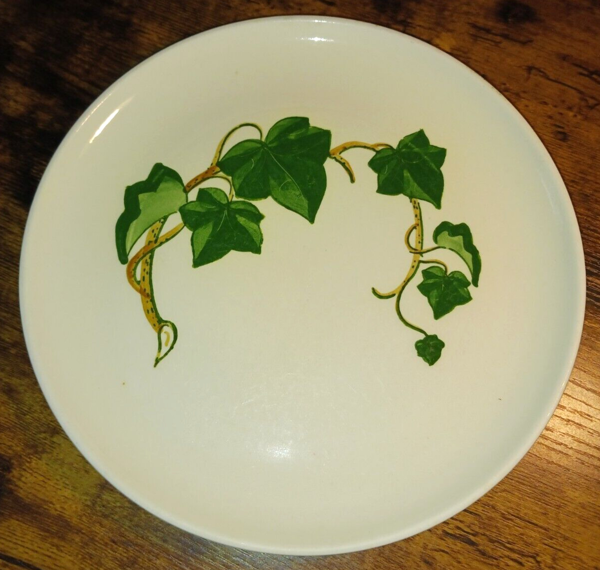2PC Metlox California Ivy Set 10 3/8″ Dinner Plate & 9 3/8″ Luncheon Plate EUC