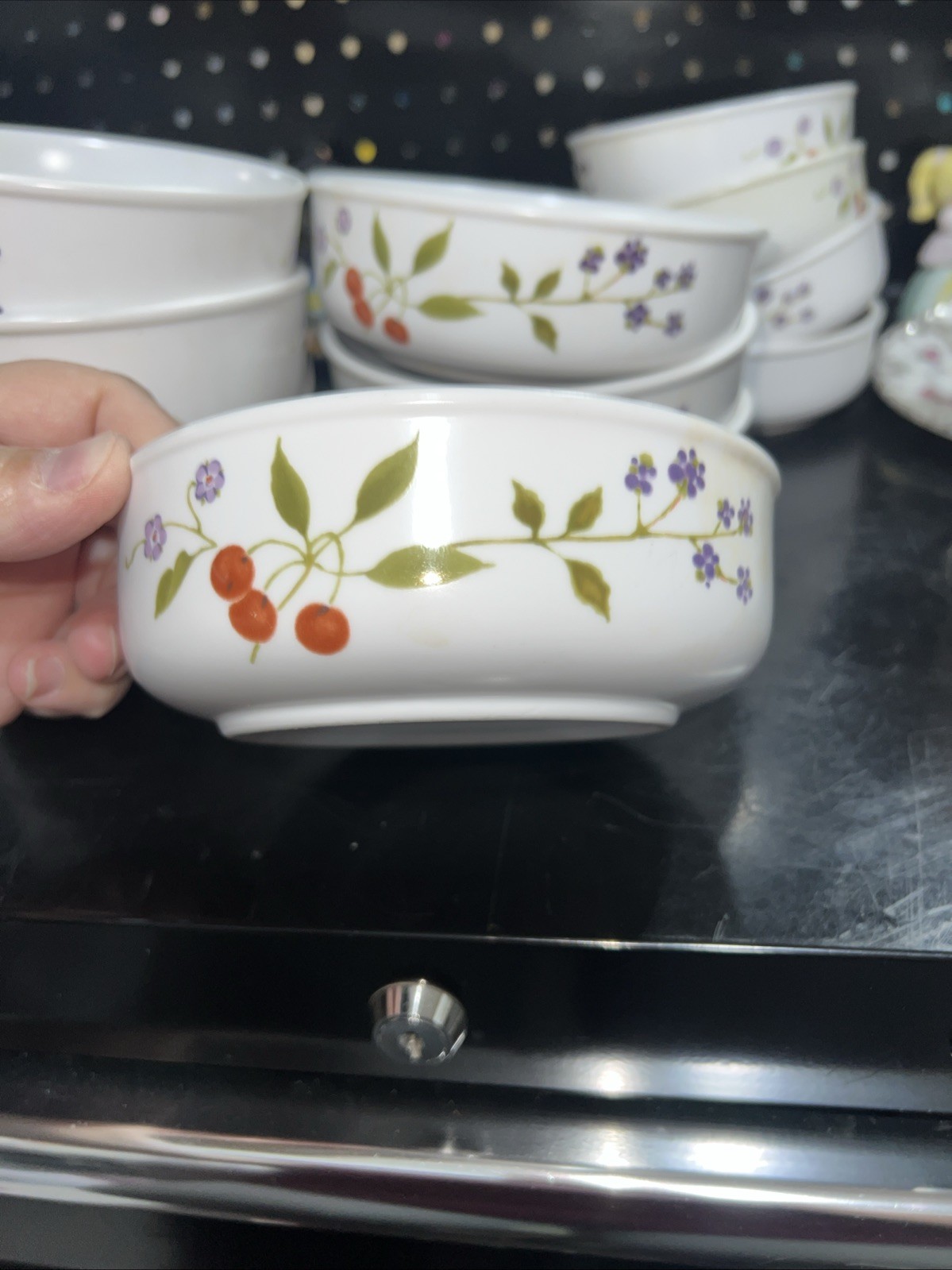 Noritake Progression Berries N Such Cereal Bowl Vintage 9070 Japan 8 Available