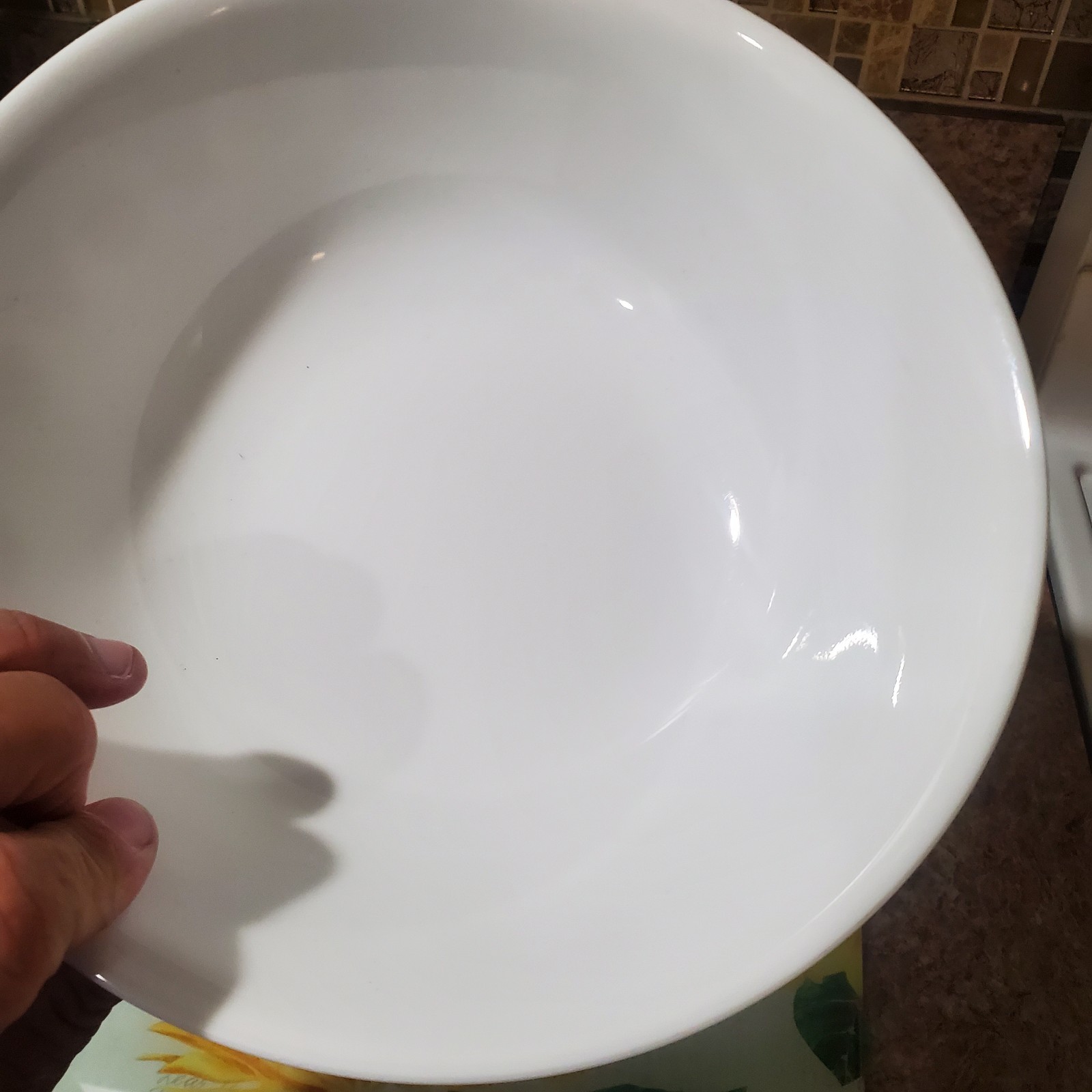 Corelle Butterfly Gold 10-1/4” Dia x 3” High Serving Vegetable Bowl Good Shape