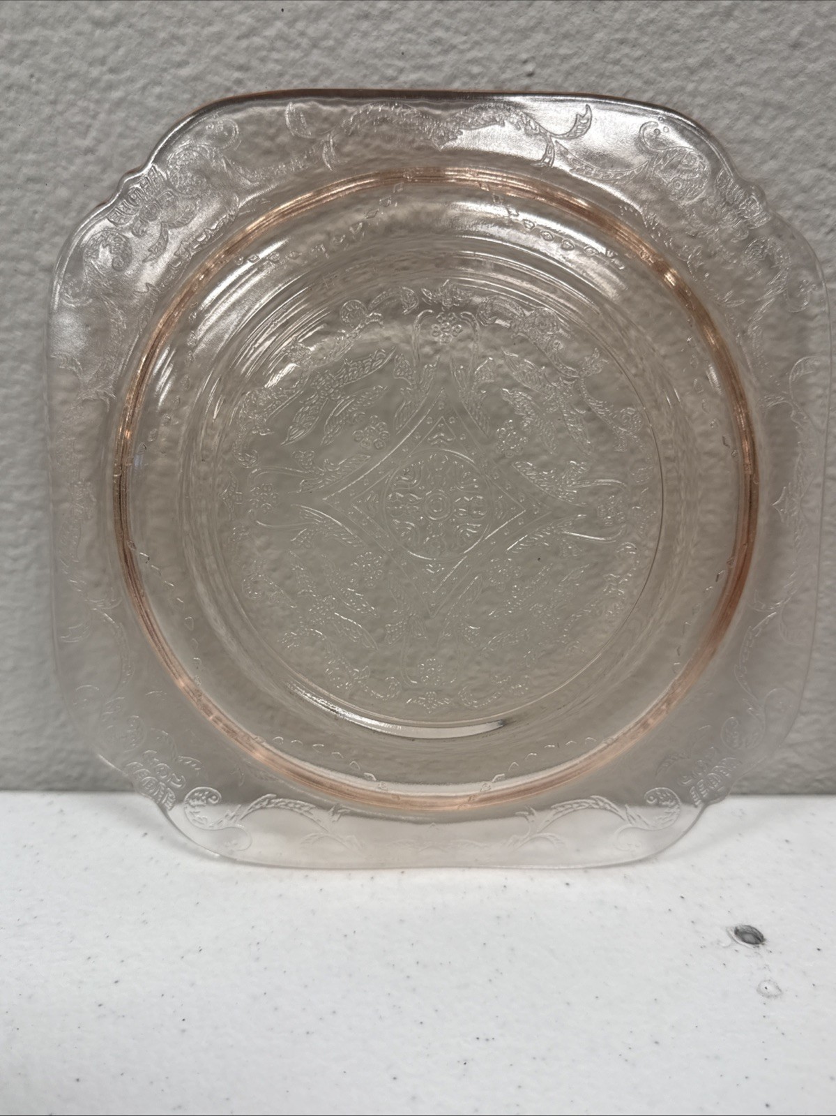 Indiana Glass – Recollection series – Pink – Federal Design – Depression 7.75in
