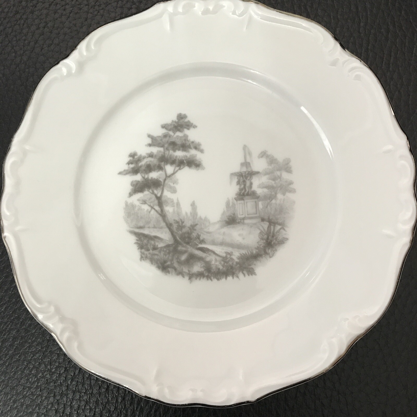 Edelstein Maria Theresa Set Of 4 Plates: Dinner , Salad, Bread, Dessert. Exc!