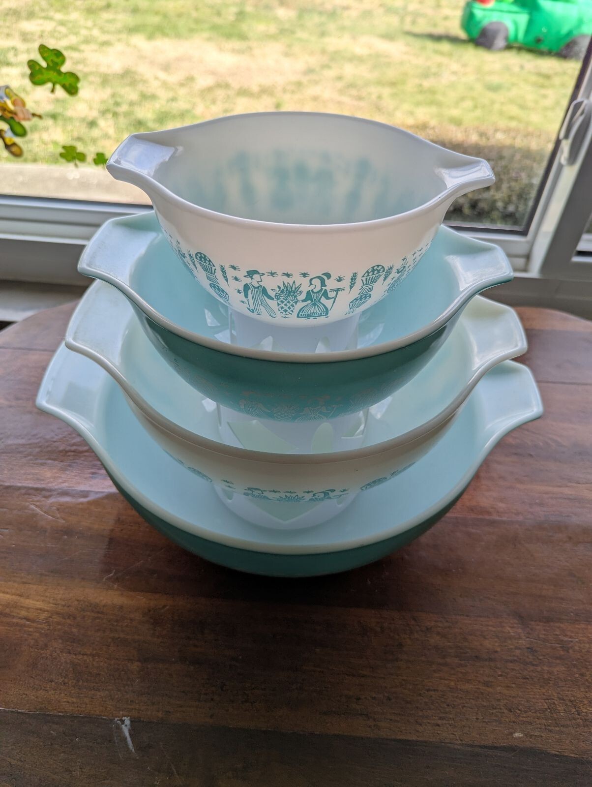 Set of 3 Pyrex Mixing Cinderella Bowl Display Stands 3D Printed STANDS ONLY