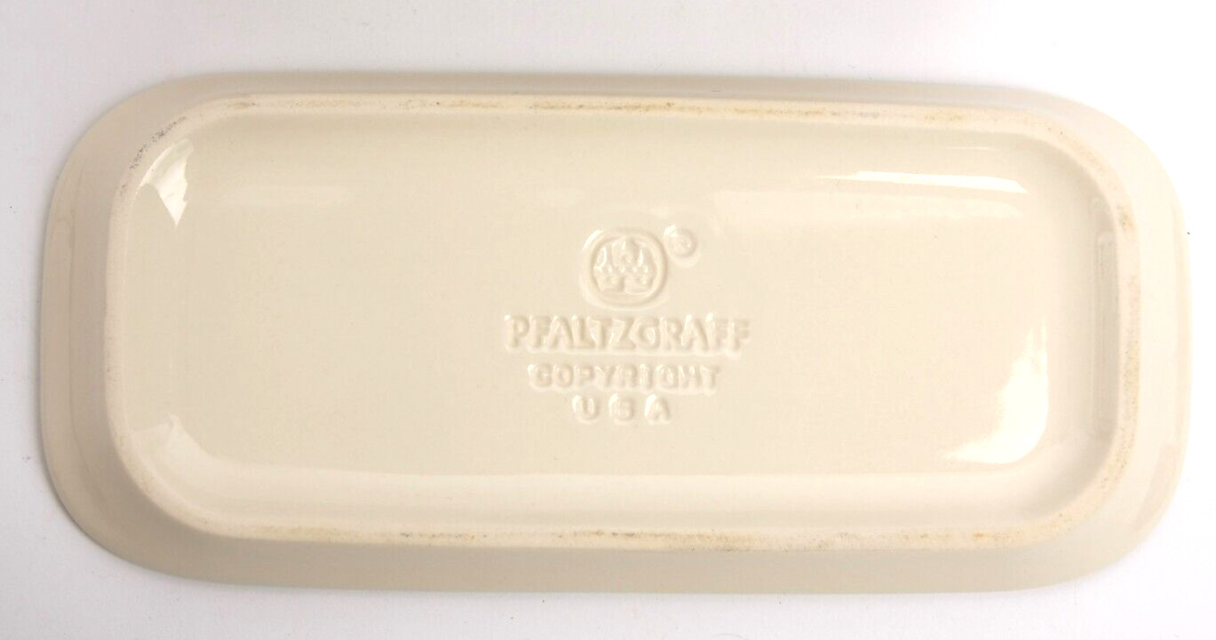 Vintage Pfaltzgraff HOLLY JOY Butter Dish 1/4 LB – 1994-1997 – Retired