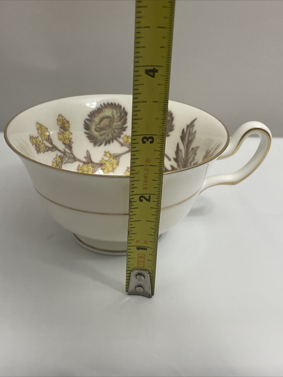 VINTAGE WEDGWOOD TEA CUP & SAUCER “LICHFIELD”- BONE CHINA – ENGLAND