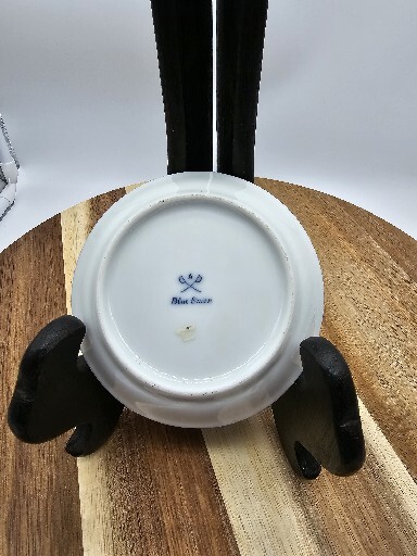 Vintage Blue Onion Porcelain Pin Dish Vanity Dish Germany