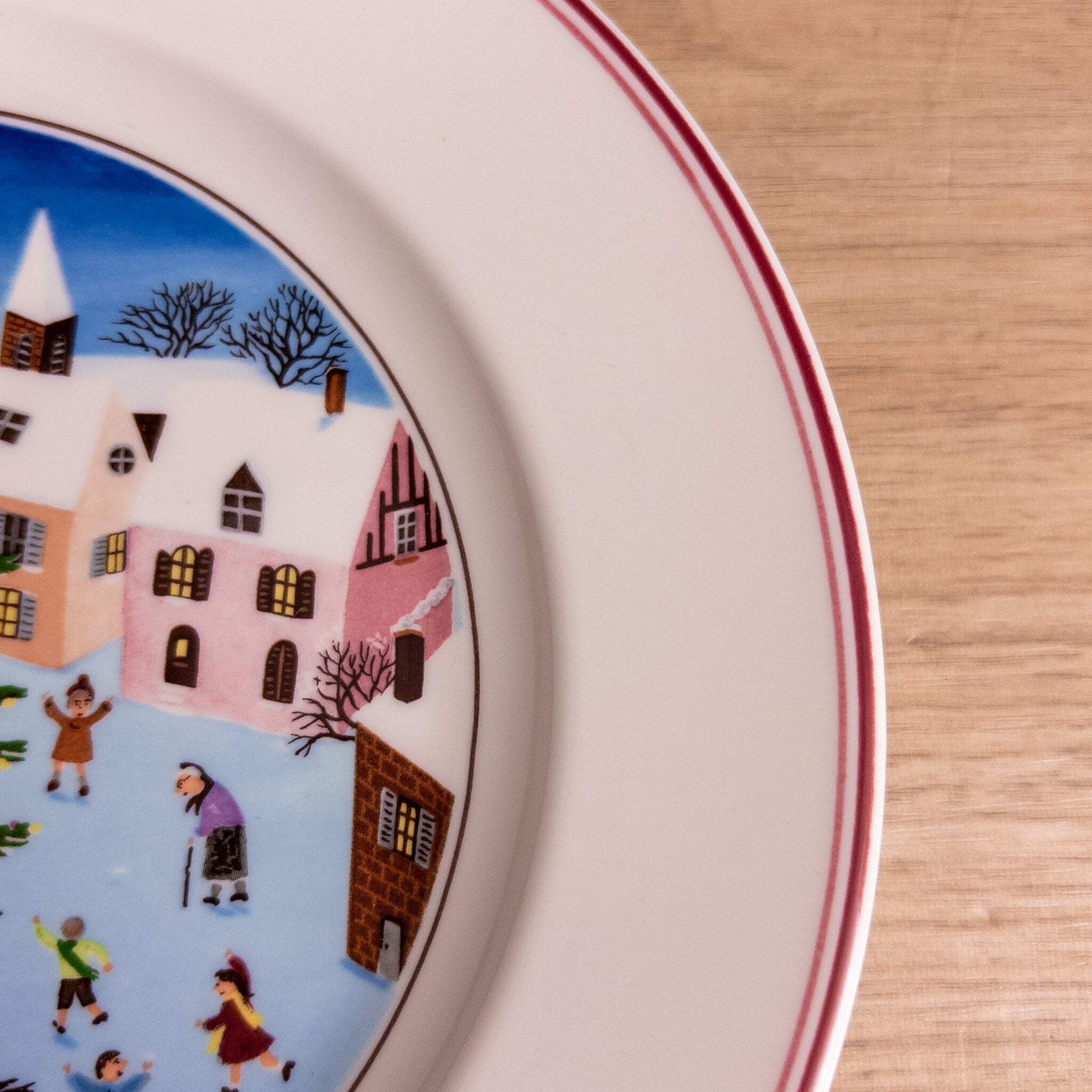 Villeroy & Boch Naif Christmas Salad Plate 8.25″