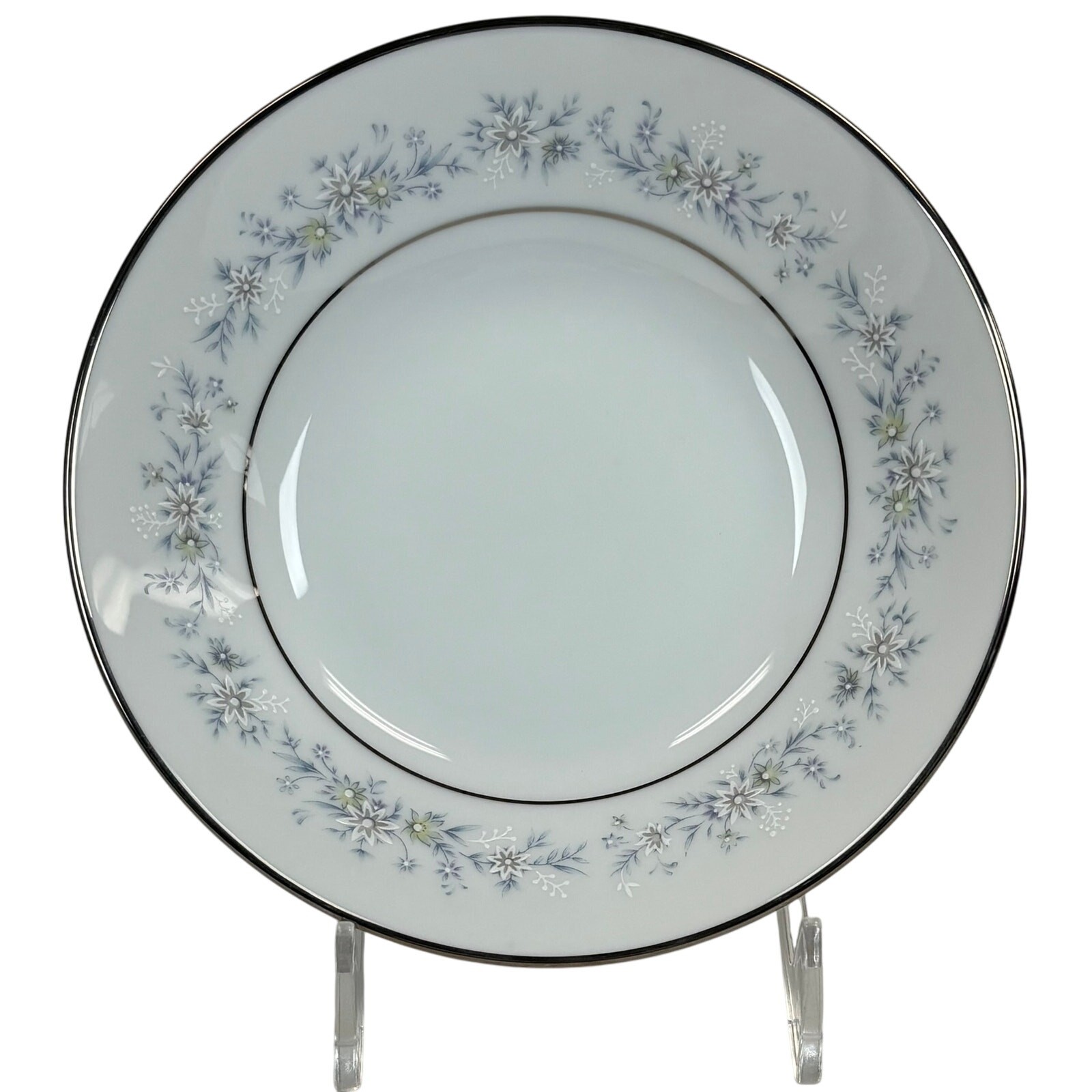 NORITAKE Marywood 2181 Fruit Dessert Bowl 5-1/2″ Fine China Japan Platinum Trim
