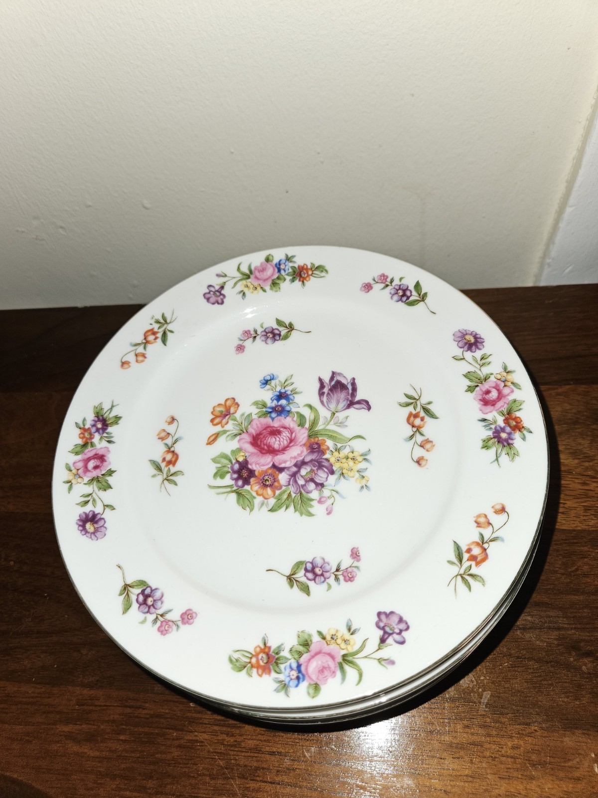 Vintage Harmony House Dresdania Salad Plates (10) Made In Occupied Japan