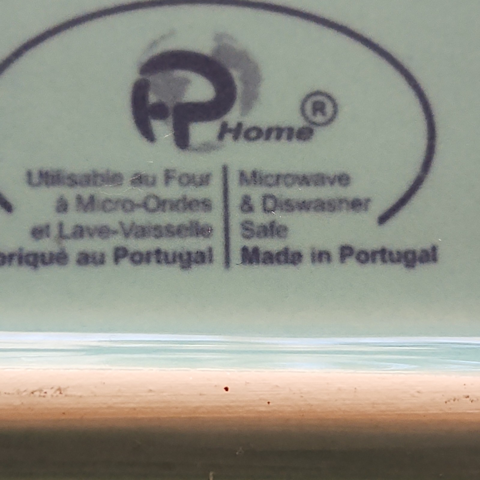 PP Home Portugal Aqua Rectangular Serving Platter Tray 15.5″ Modern Ceramic