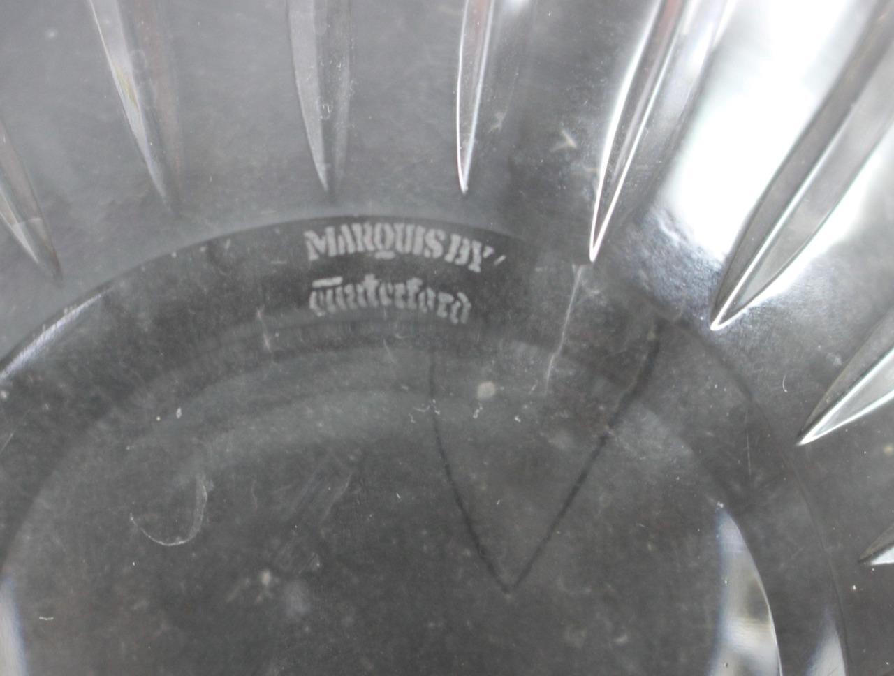 Waterford QUADRATA 7″ Round Bowl Marquis Line GREAT CONDITION