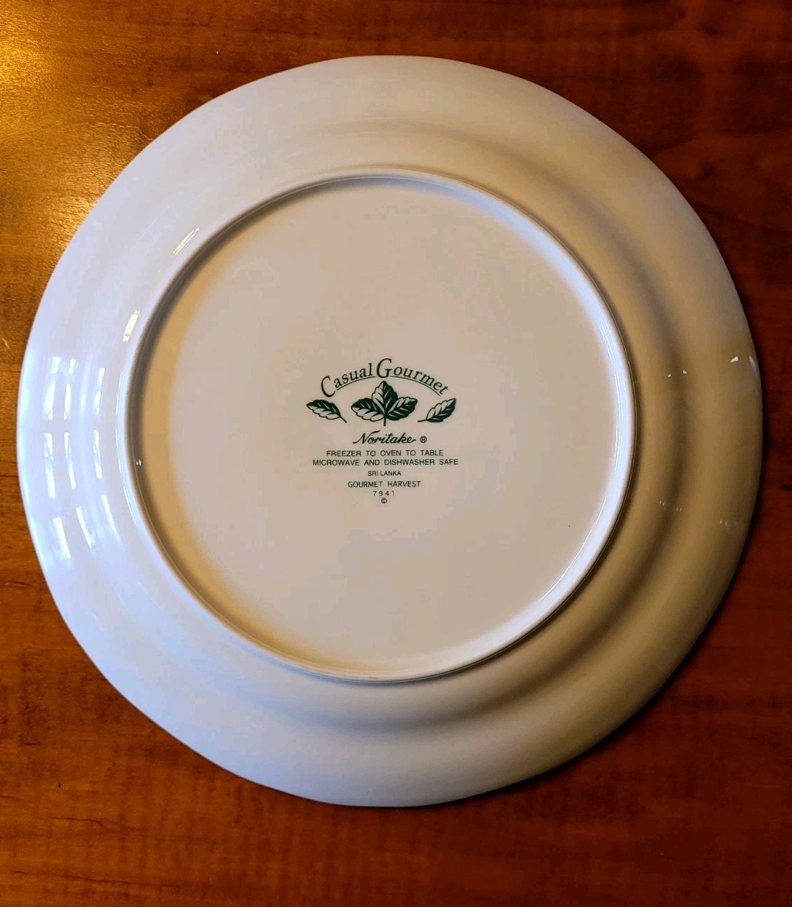 2 Noritake Casual Gourmet “GOURMET HARVEST” Dinner Plates 10-5/8″