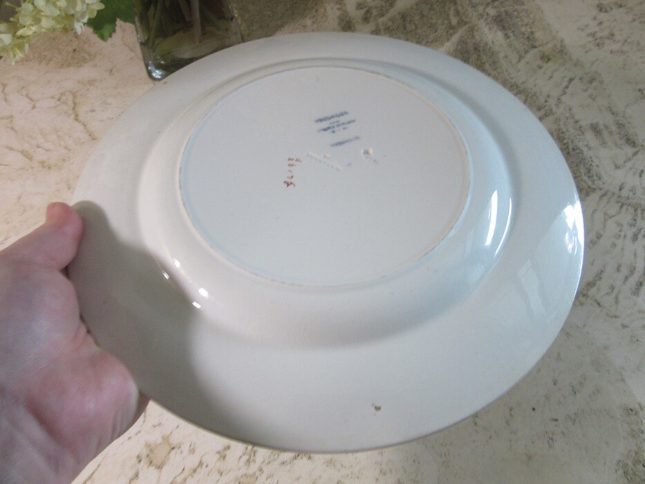 Antique Wedgwood Yokohama 10″ dinner plate