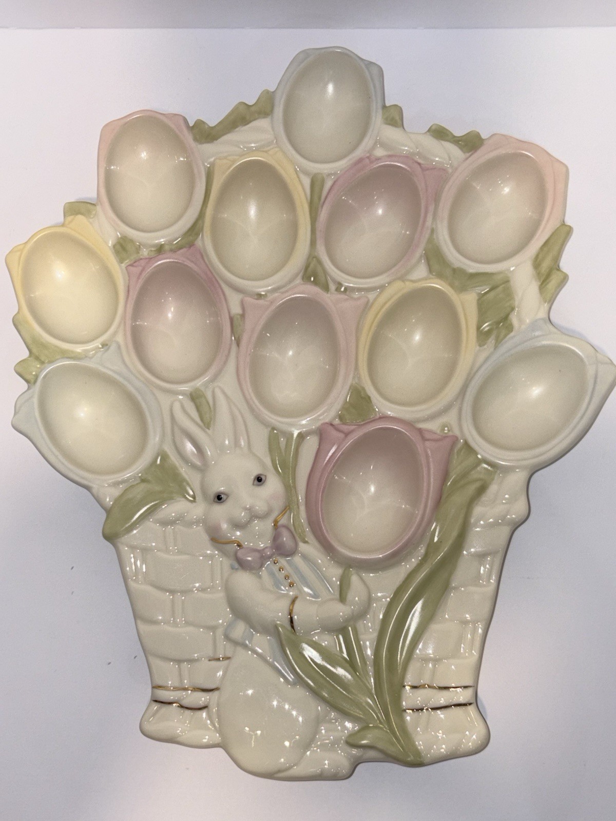 Lenox Occasions Easter Tulip Egg Platter  # 6337505