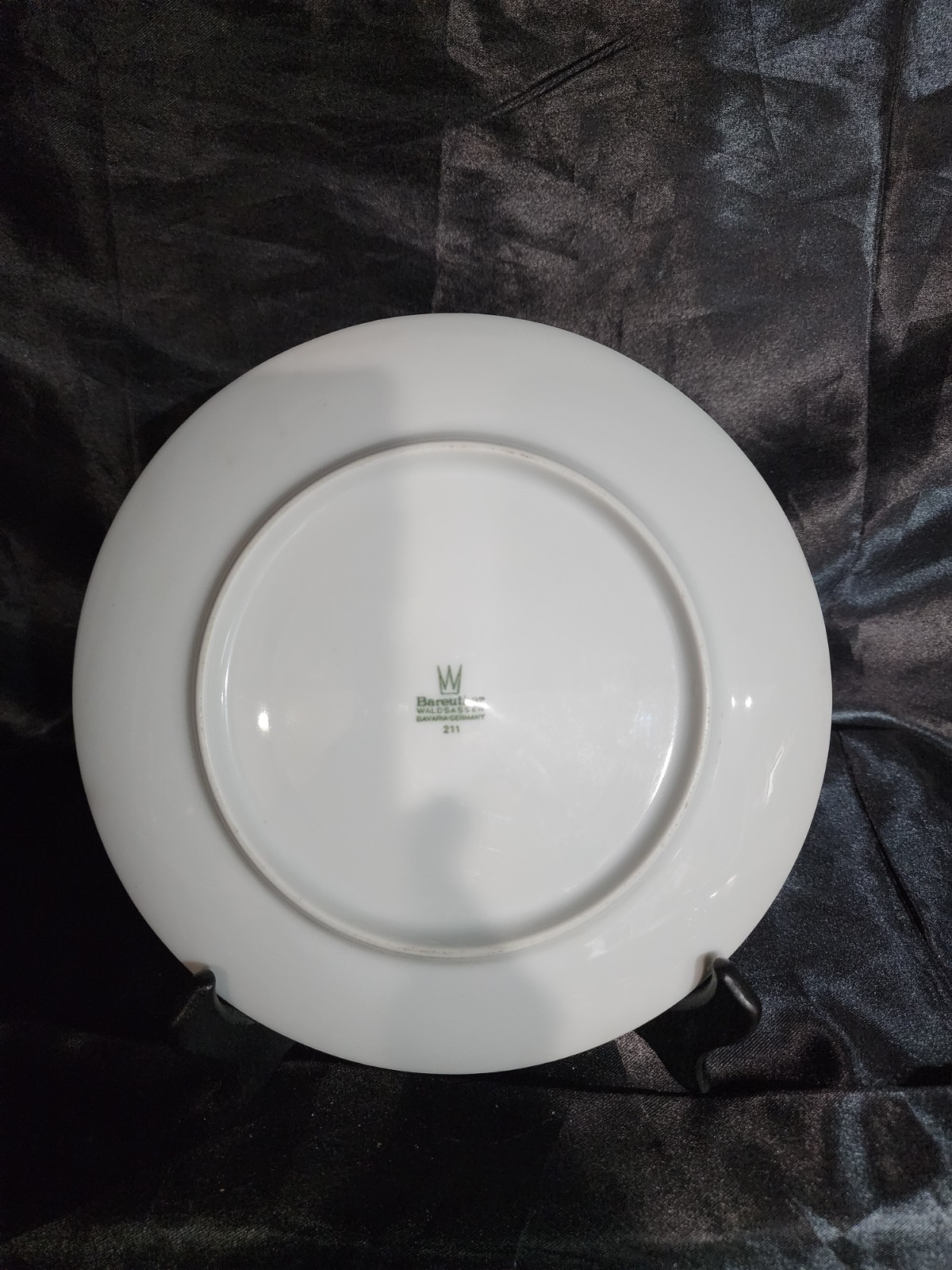 Vintage Bareuther Waldsassen Bavaria Germany Assorted Fruit Wall Plate (5pc)