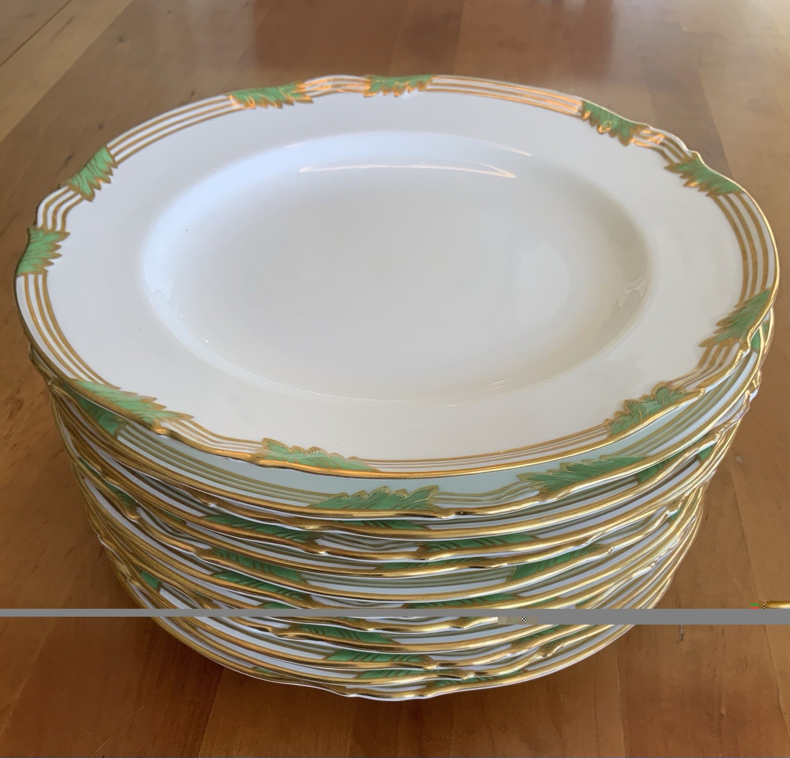 Large Lot Coalport Pattern 6486 ( Set Of 12 Dinner Plates & More) 35 PCs