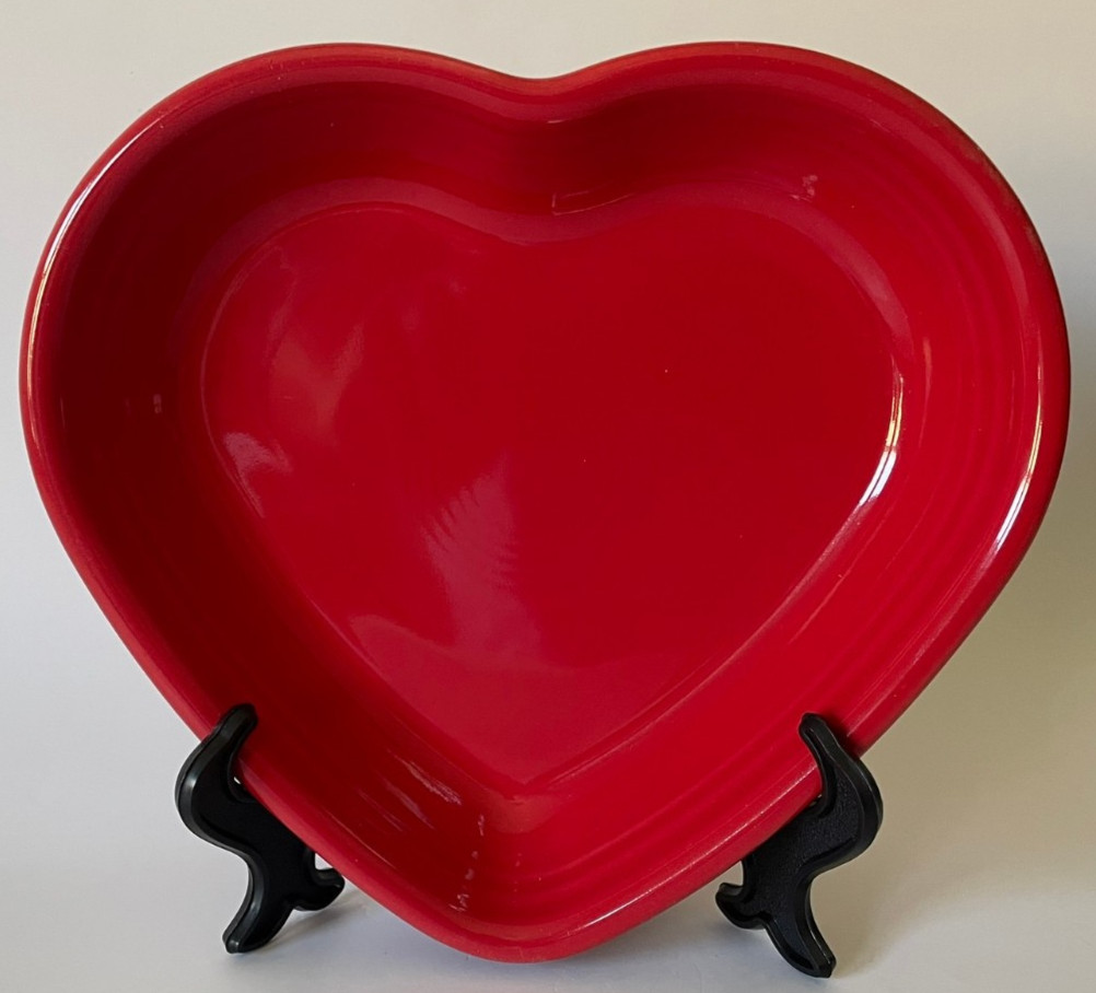 Fiesta 7.5″ Medium Heart Shaped Bowl 1st Quality CHOOSE COLOR – Valentine’s Day