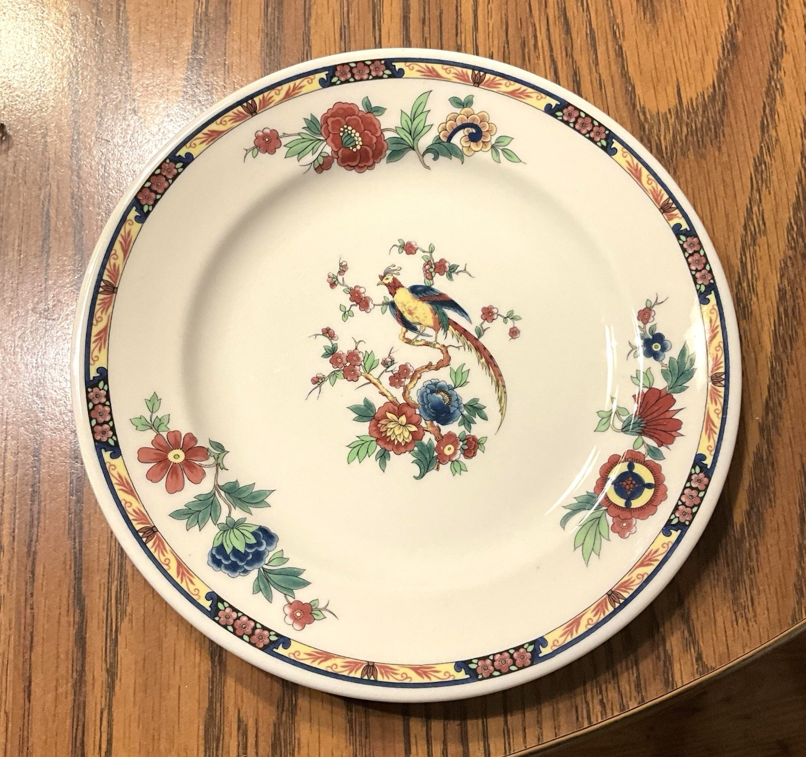 (6-pcs) 1954 Syracuse China Dewitt Clinton Pie/Dessert Plates 7-1/8” EXCLNT