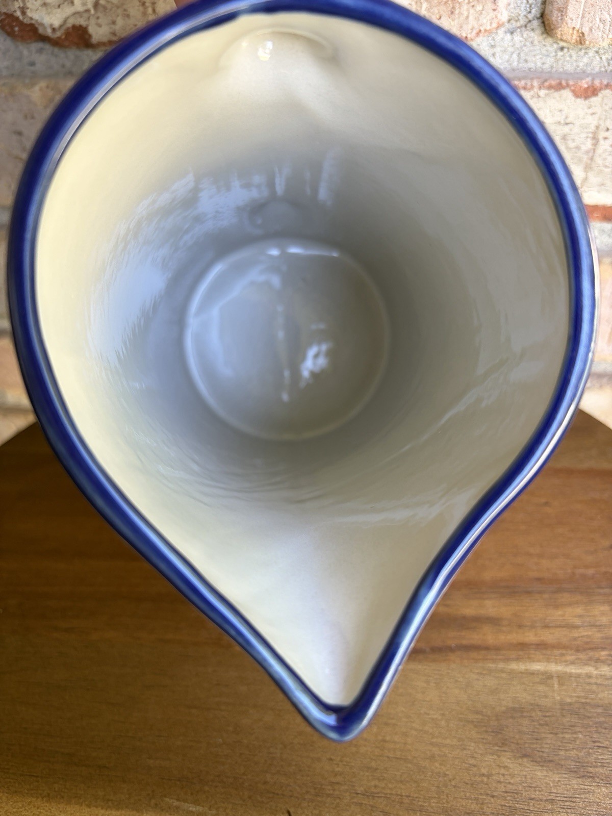 Louisville KY Pottery Stoneware Mint Julep Pitcher USA 36oz EUC