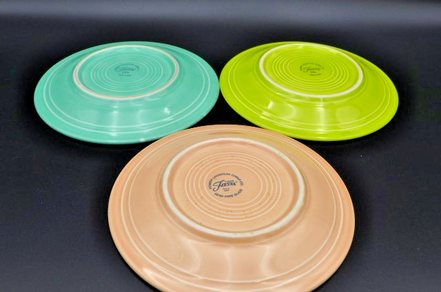 Fiesta Ware Homer Laughlin Cup Saucer Bread Plate Lot Varies Colors Scarlet