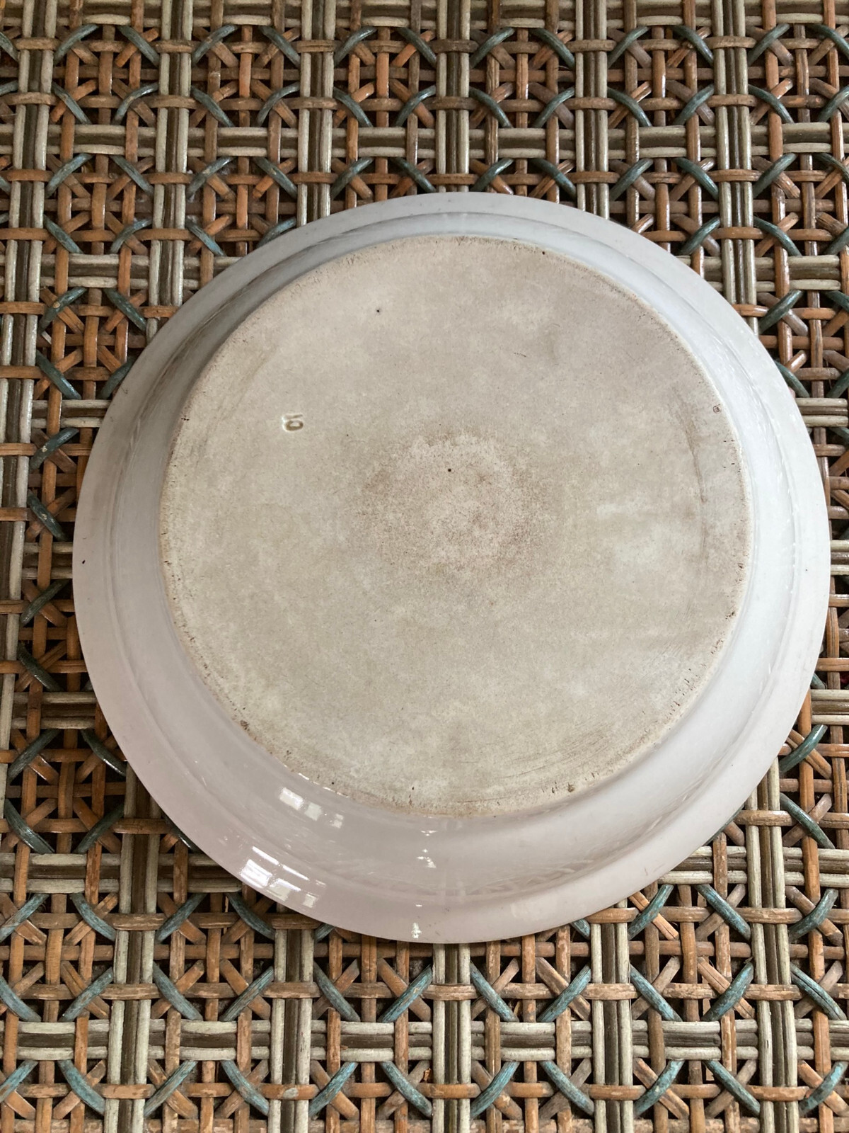 Vintage Limoges 11″ Bowl Cornflower