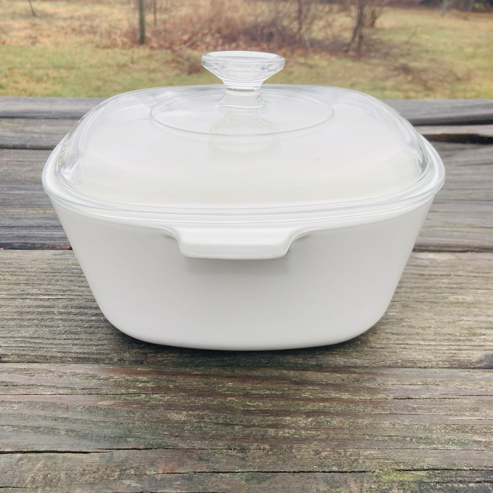Vintage Corning Ware Blue Cornflower 2-1/2 2.5 Qt Pyroceram 1961-66 W/ A9C Lid