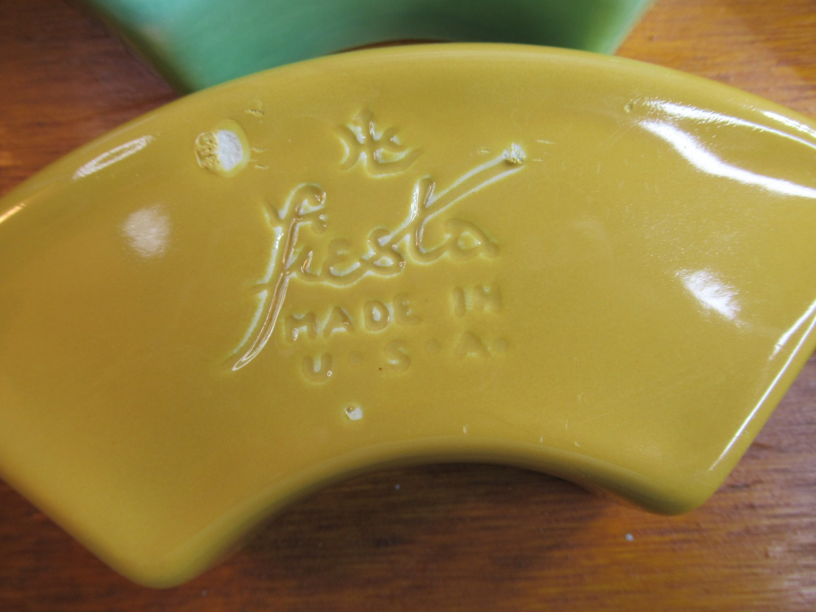 Vtg 1936-1946 Fiesta Ware original 10.5″ RELISH TRAY Fiesta Homer Laughlin