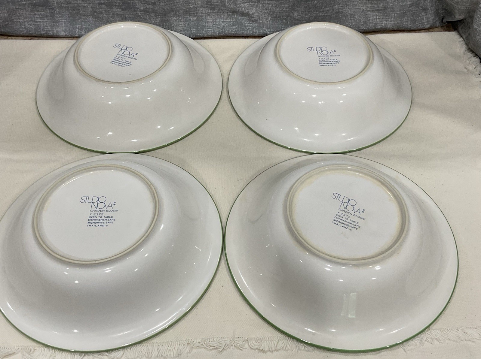 Studio Nova Garden Bloom Y2372 Bowls Cereal/Soup Floral Set of 4