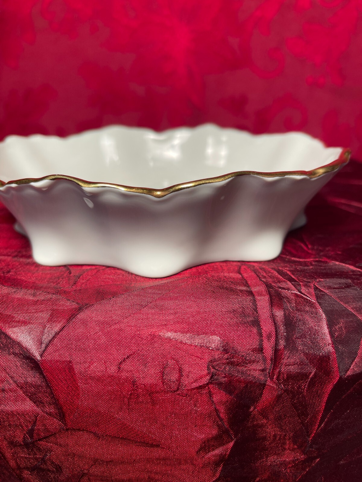Vintage Haviland Cathey Pattern Nut Dish Limoges France Signed by Haviland