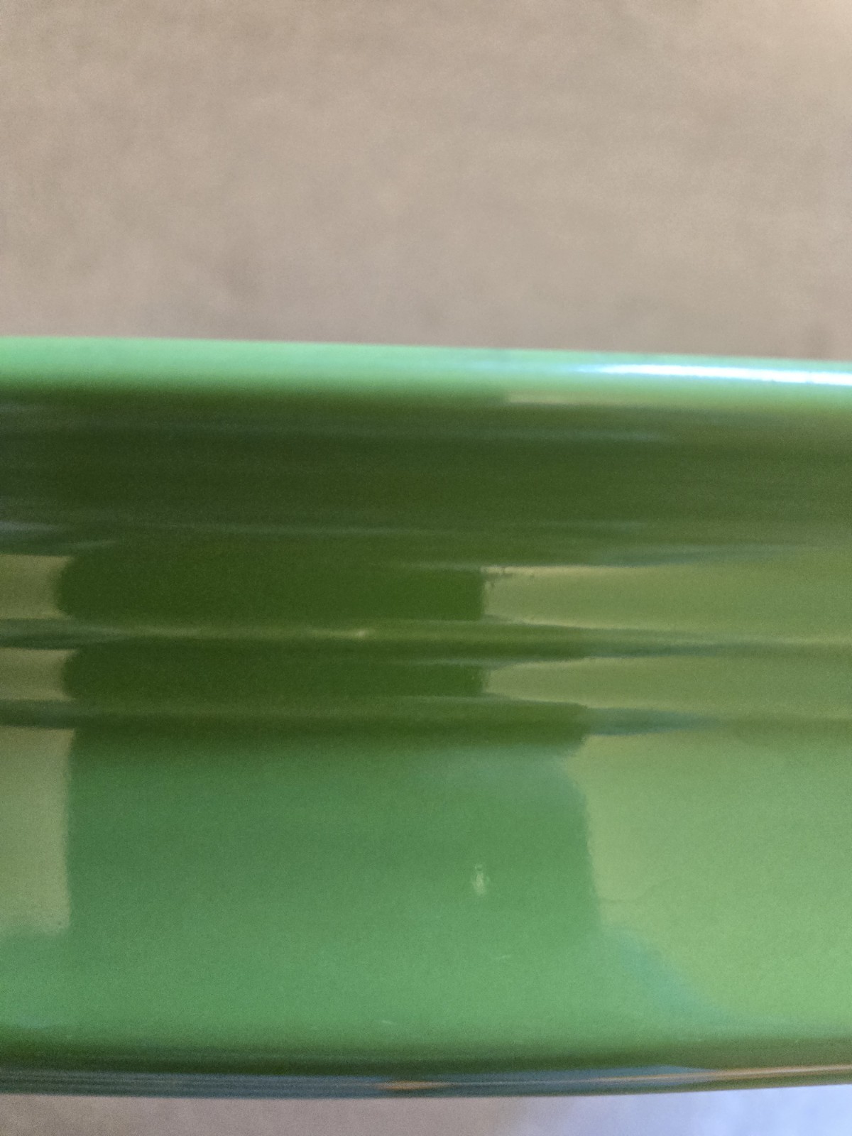 HLC Fiestaware 9in Square Baking Dish Shamrock Green USED