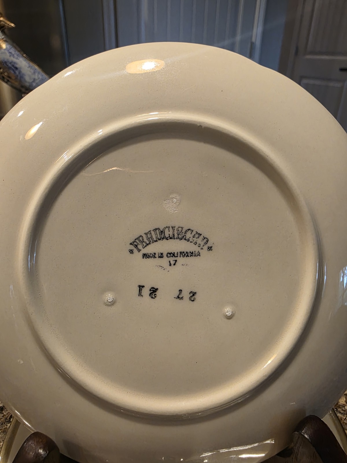 Lot of 4 Franciscan Poppy 6 1/4″ Bread & Butter Plates HTF EUC 1950’s