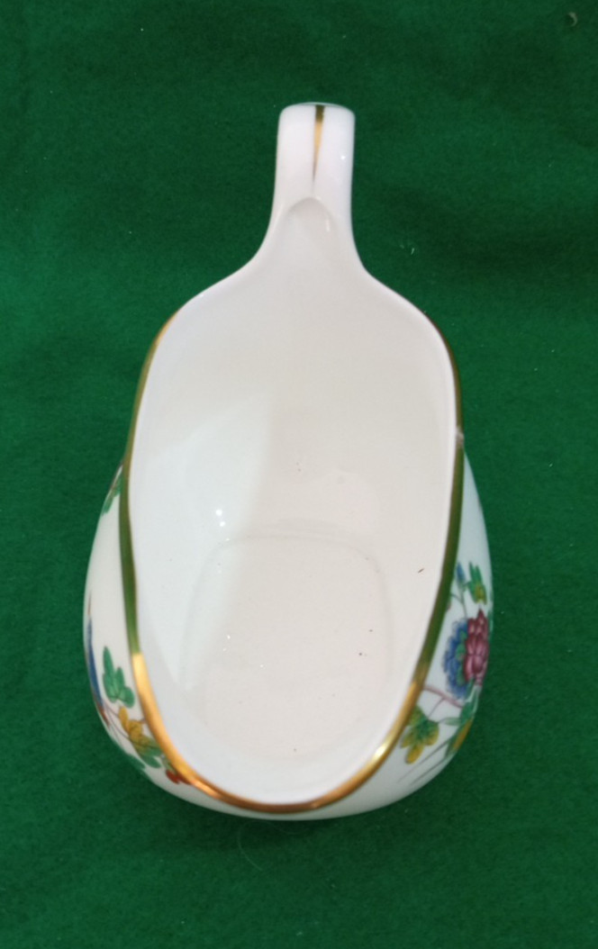 Wedgwood Cuckoo R4497 Williamsburg Bone China Gravy / Sauce Boat