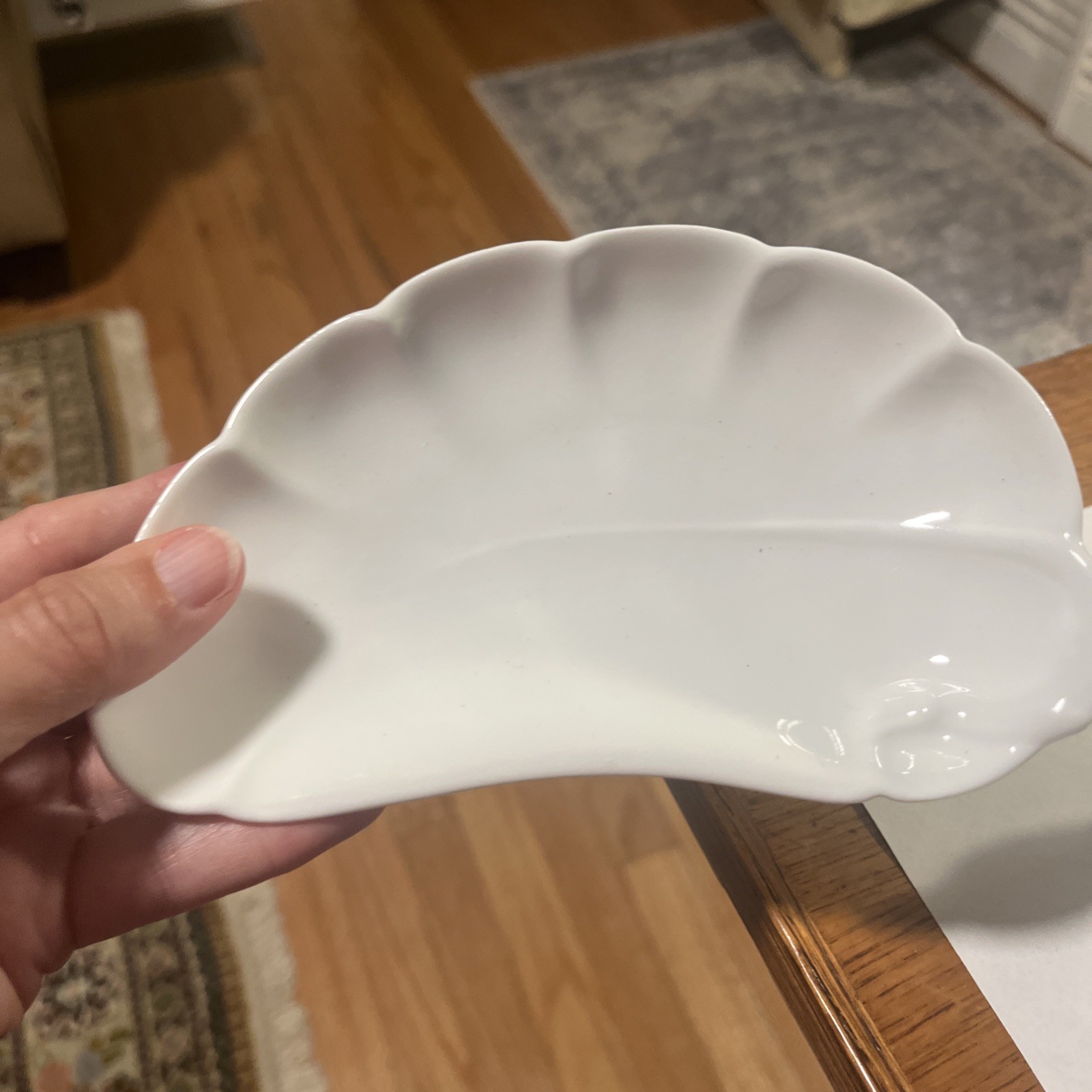 Antique Limoges Crescent Side Plates by Haviland & Co Set Of 6 Bone Dishes