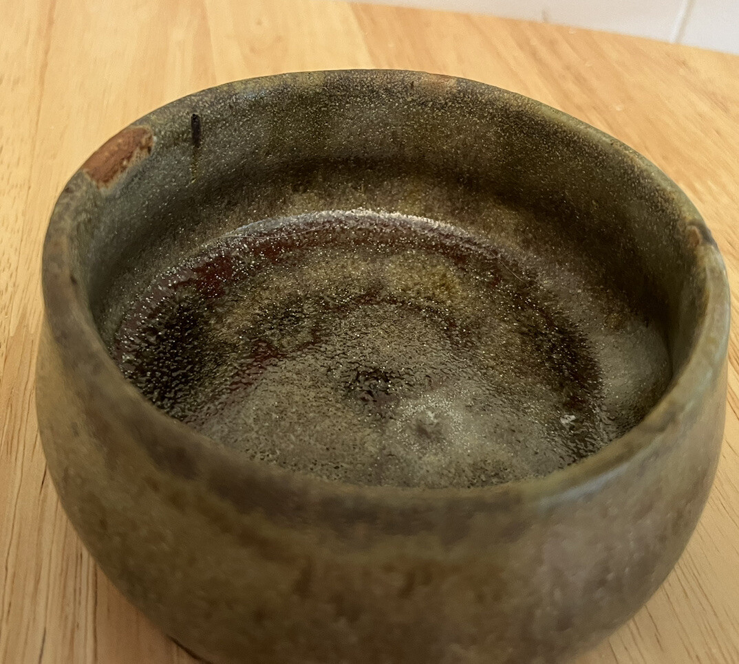 Art Studio Pottery Bowl Glazed Earthenware Crafted Trinket Dish Decor
