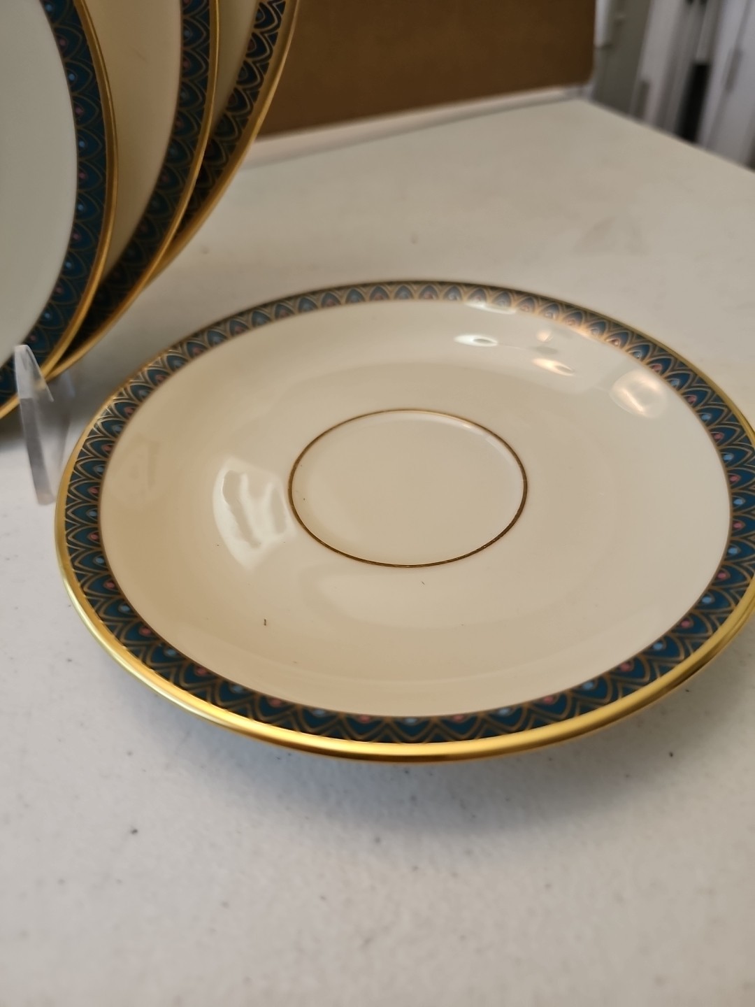 5 Pc Place Setting Lenox Patriot Bone China