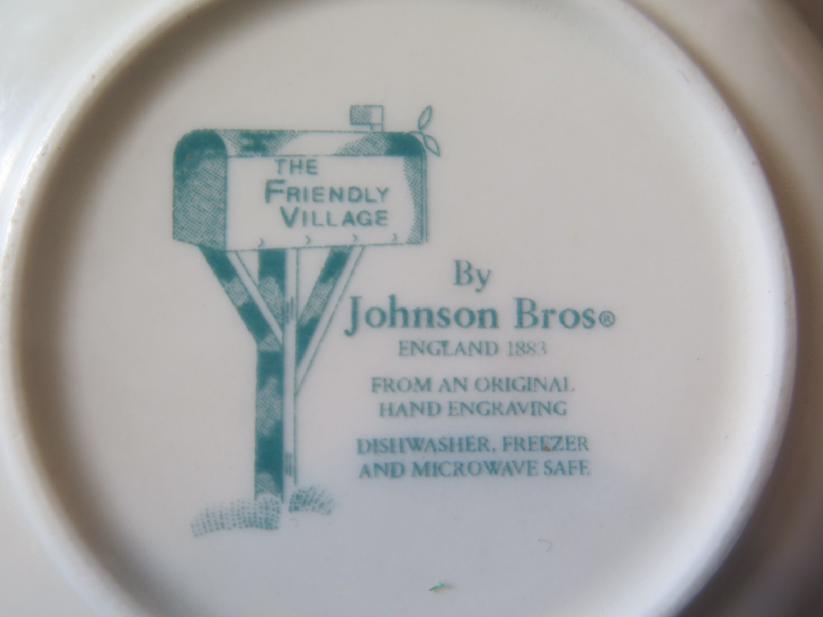 Lot 4 Johnson Bros China The Friendly Village Covered Bridge 6″ Bowls