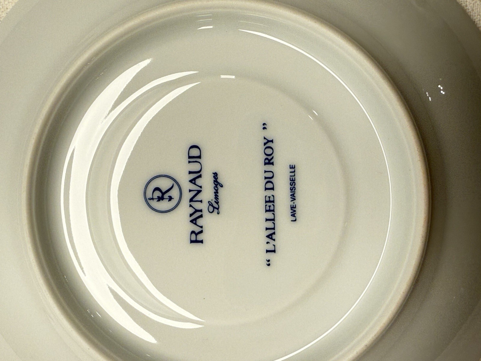 Raynaud Limoges “L’Allee Du Roy” Tea Cup & Saucer Set – Mint Condition – France