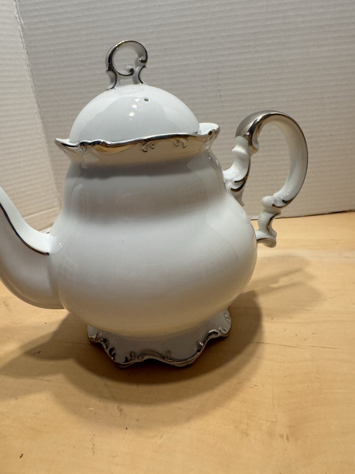 Vintage MIKASA 9267 Marlboro Fine China Tea Pot