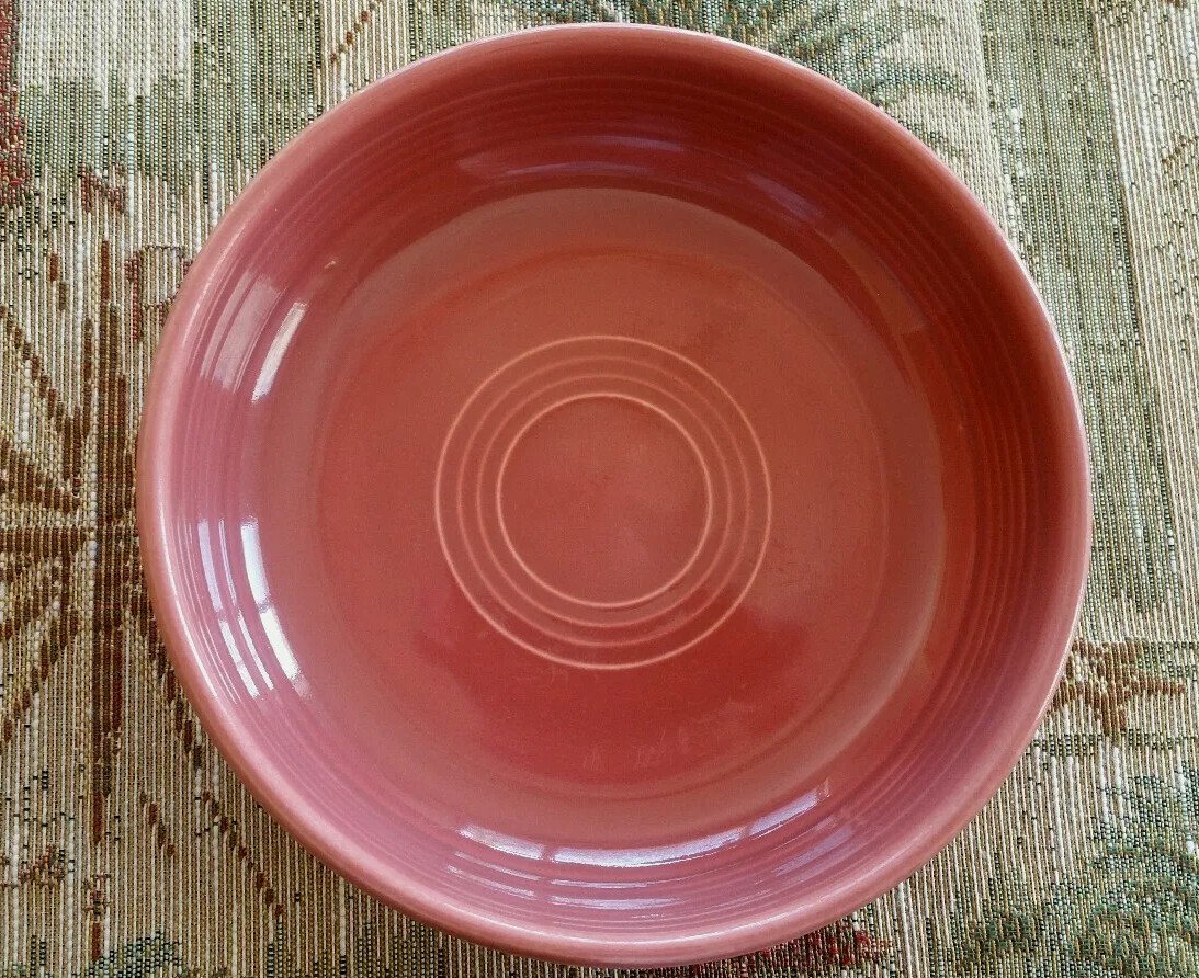 VINTAGE FIESTA 50’S ROSE 6″ DESSERT BOWL RARE 1950-1959 MINT CONDITION