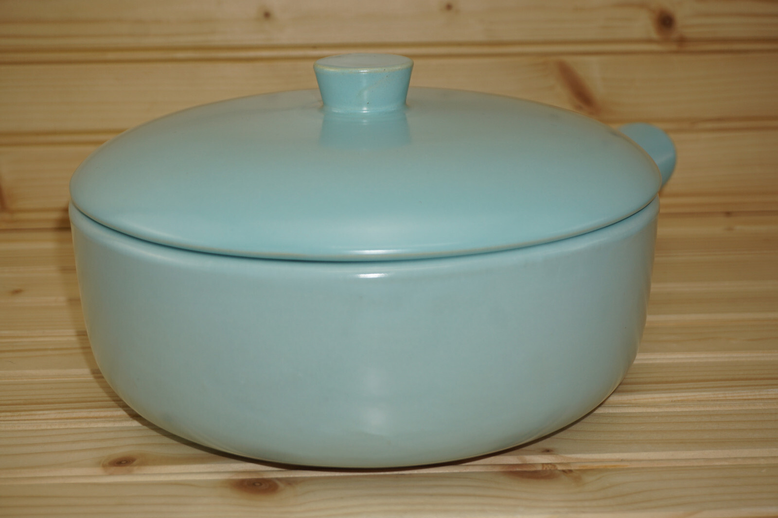 La Solana Blue Covered Casserole, 8 7/8″ (#1) Box #3 (G74)