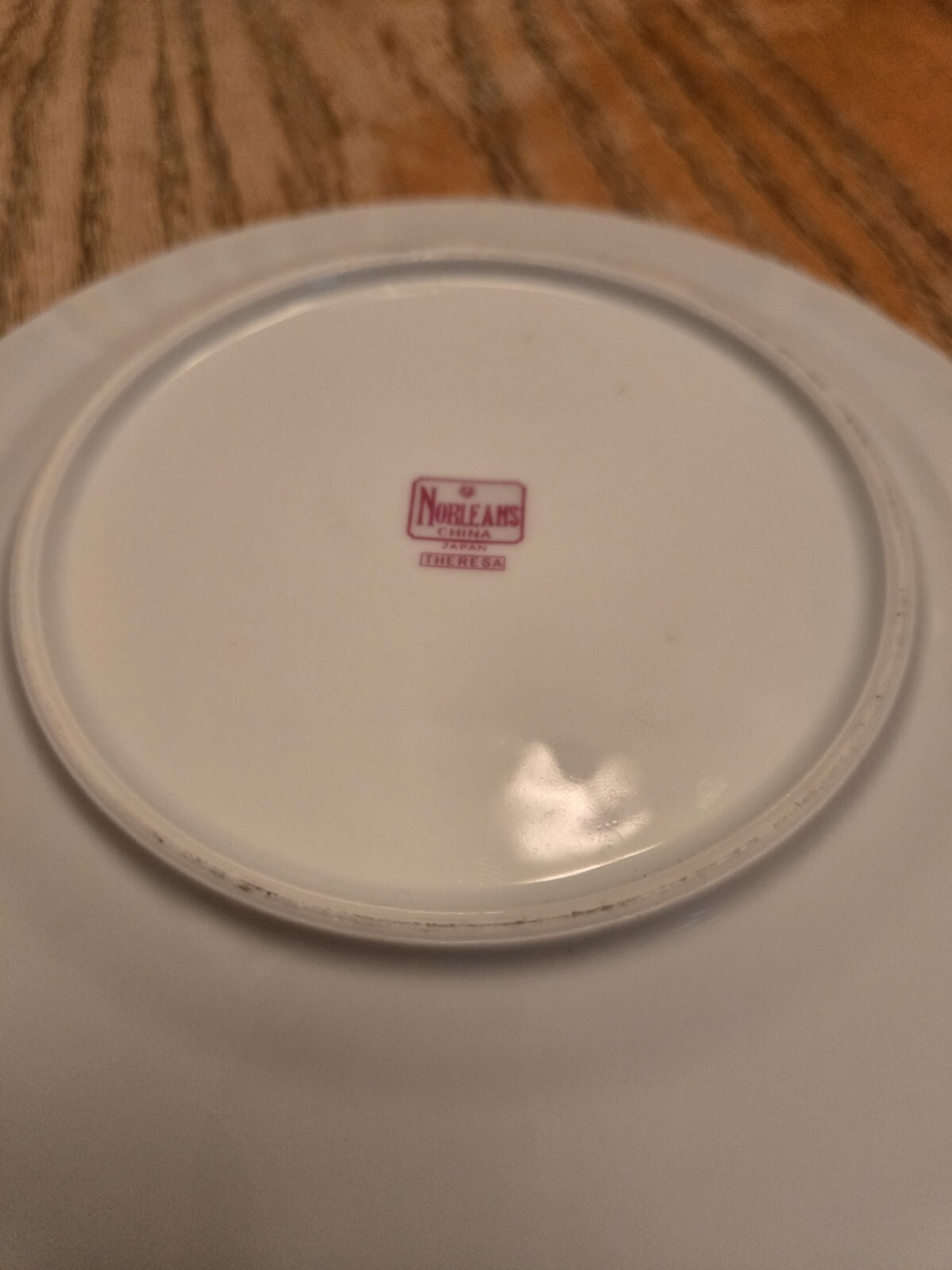 Norleans Theresa China 7.5″ Plate Floral
